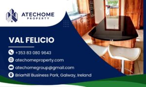 Atechome Painting & Decorators Galway
Professional interior & exterior painting. Reliable, clean, and fully insured. Quality finish guaranteed for homes and businesses.
📞 Call 0830809643  today for a free quote!
